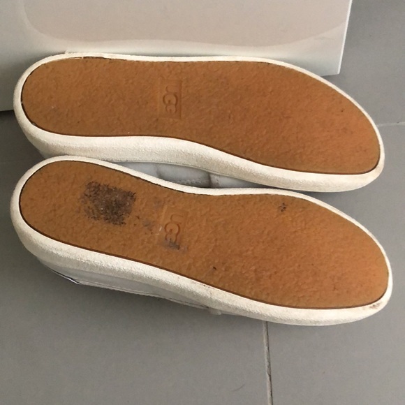 UGGs white leather shoes - Picture 8 of 8